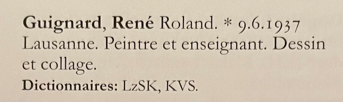 Dipinti: Guignard René 1937 – Usato da Grosshöchstetten venduto da Perle1951 4