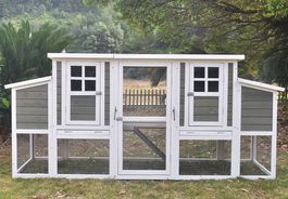 Hühnerstall Hühnerhaus Chickenhouse Geflügelstall "XXL Nest"