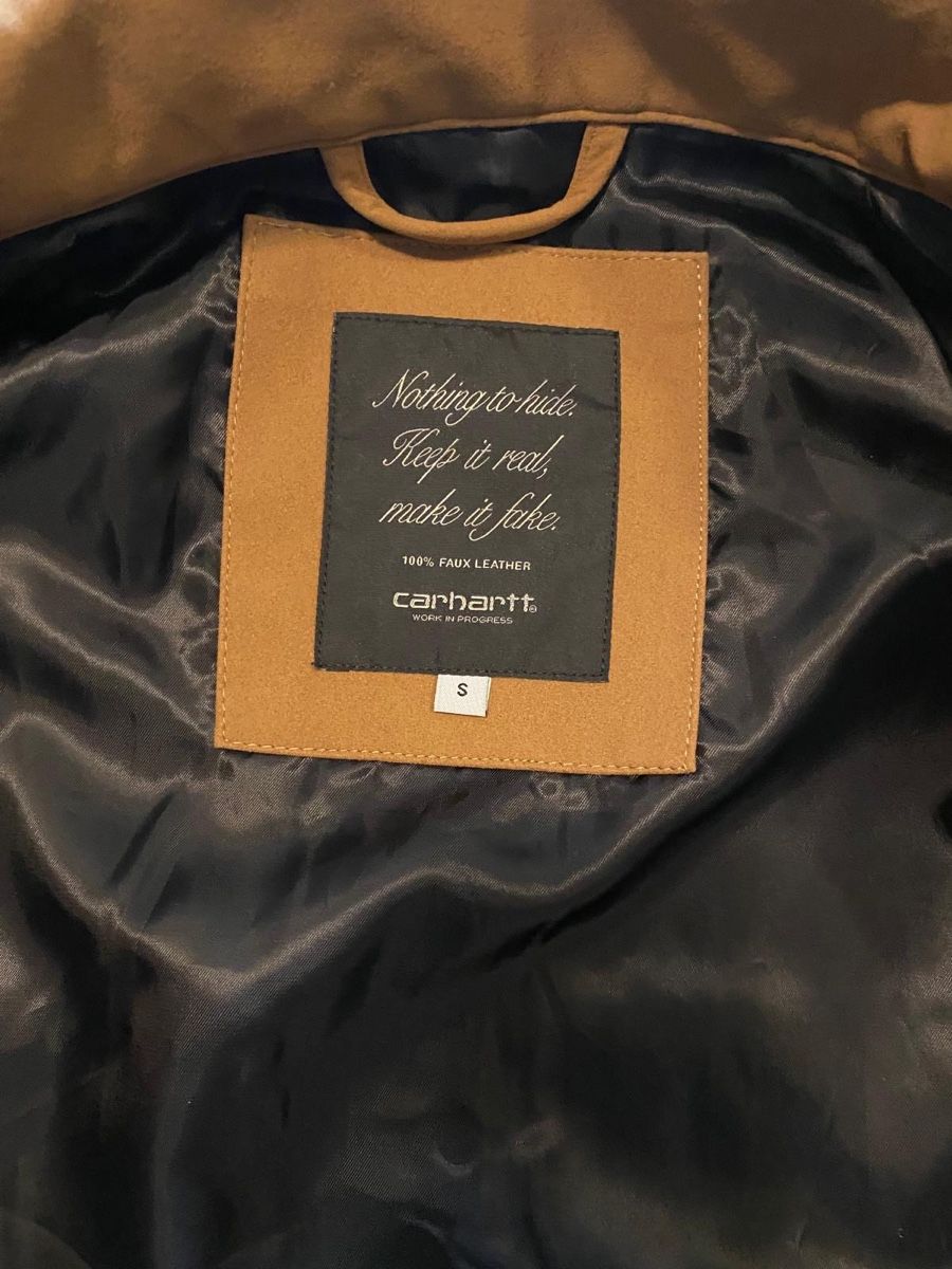 Carhartt Giacche: Carhartt WIP Kunstlederjacke – Nuovo (secondo la descrizione) da Au ZH venduto da hanic 5
