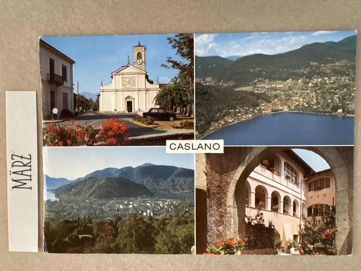Cartoline postali: AK von Caslano – Usato da Rümlang venduto da Kartenpost1