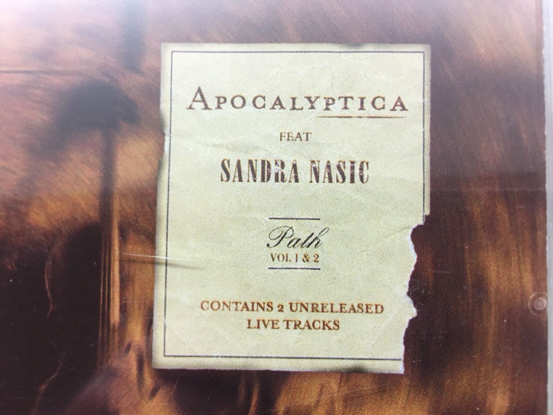 CD: Apocalyptica - Path Vol. 1&2 CD-Single – Nuovo (secondo la descrizione) da Aigle venduto da St_anger 1