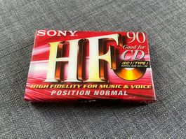 SONY C-90 HFC *LEERKASSETTE* TAPE *OVP* MC