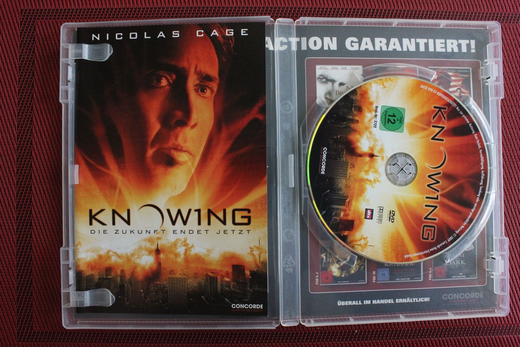 Tutti i DVDs: DVD Knowing | Alex Proyas, Nicolas Cage, Rose Byrne – Usato da Geroldswil venduto da Schlumpfine1973 1