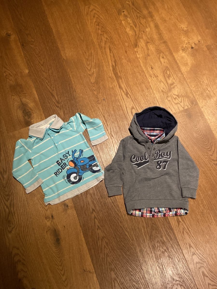 Maglioni & Felpe: 1 Pullover & 1 Langarm Shirt Gr.92 – Usato da Pratteln venduto da Nala78