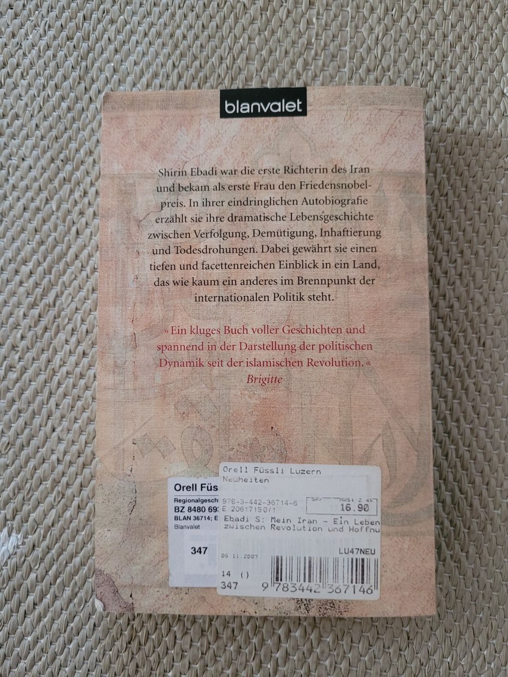 Bücher: Mein Iran – Gebraucht aus Perlen von Safari_23 1