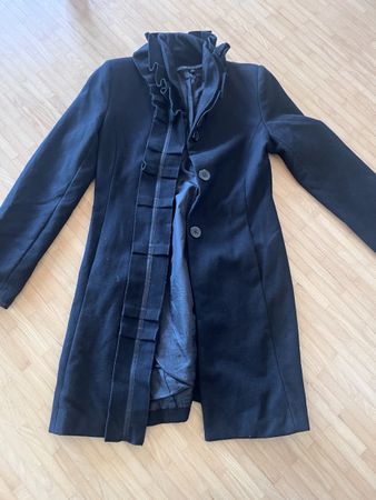 Mantel schwarz Gr. 36