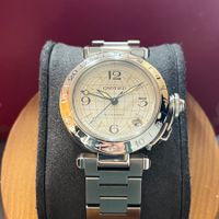Cartier Pasha C Automatic GMT Full Set W31029M7