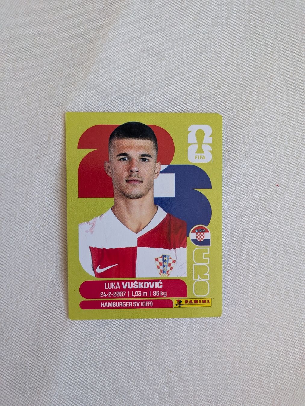 Panini Sammelbilder & Trading cards: Panini Bild CRO 6 – Neu (gemäss Beschreibung) aus Eschenbach SG von SanFranciscoCalifornia