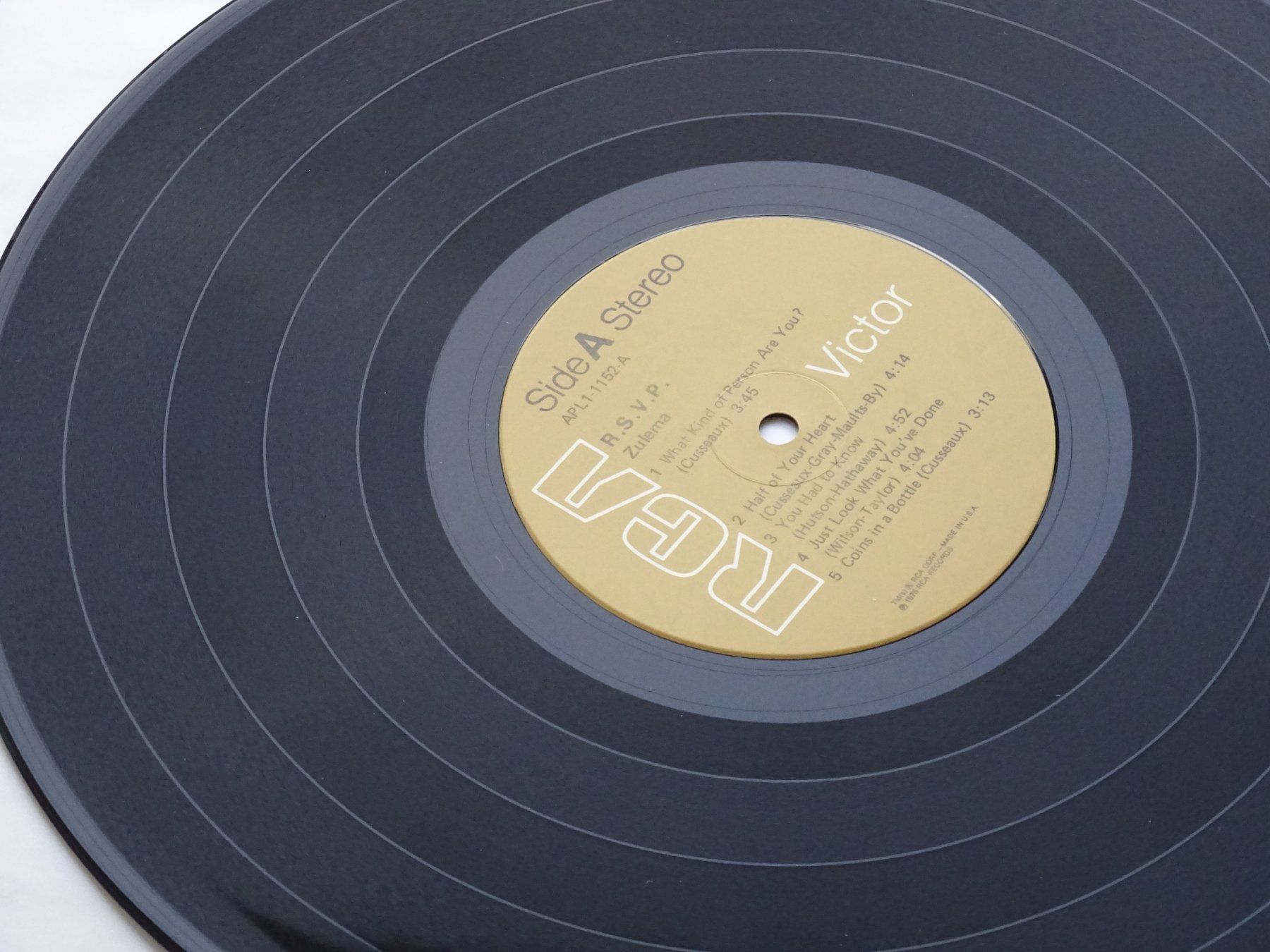 Dischi in vinile: LP Zulema - R.S.V.P. von 1975 – Usato da Birmenstorf venduto da Poweroldies 5