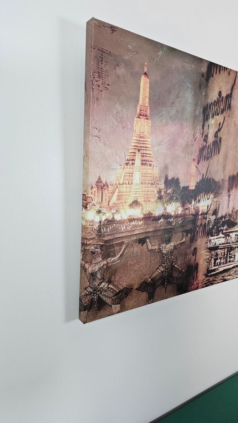 Foto & Immagini: XXL Bild Bangkok Leinwand – Usato da Reinach BL venduto da factory-shops 2