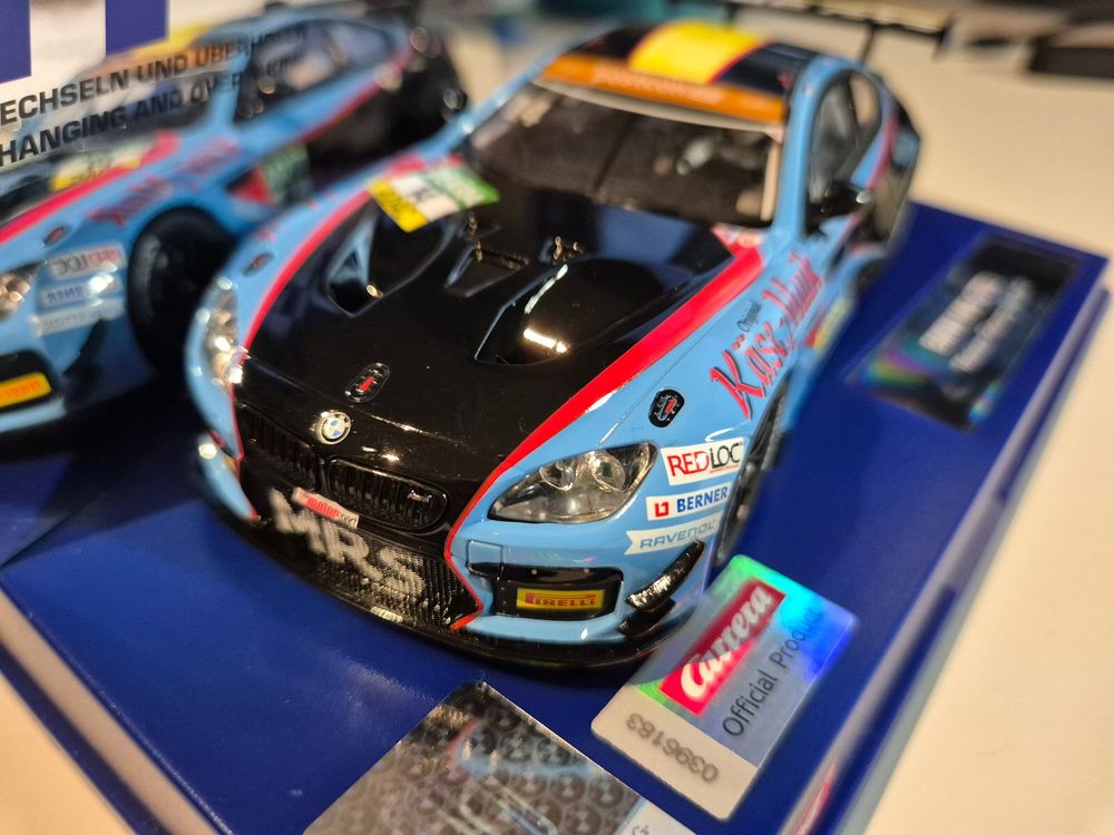 Carrera Digital 132 BMW M6 GT3 Molitor Racing Nr 14 (Gebraucht) in