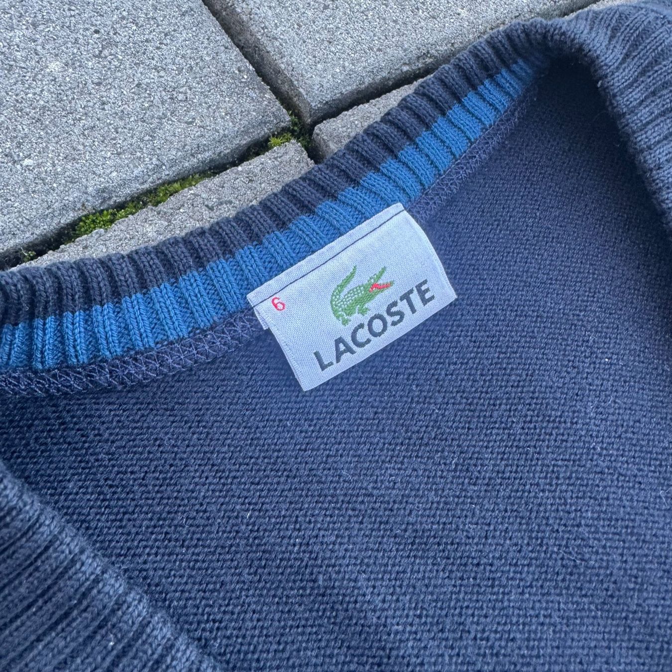 Lacoste Maglioni & Felpe: Lacoste classic retro knitted sweatshirt strickpullover – Usato da St. Gallen venduto da sourced_limited 2