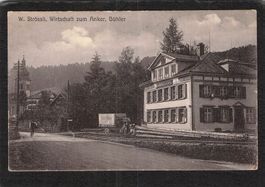 Bühler AR , Wirtschaft zum Anker (W.Strössli) , Oldtimer
