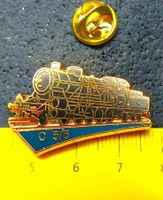 BAHN SCHWEIZ PIN SBB  DAMPFLOK C 5/6 ENAMEL GOLDIG HUGENIN
