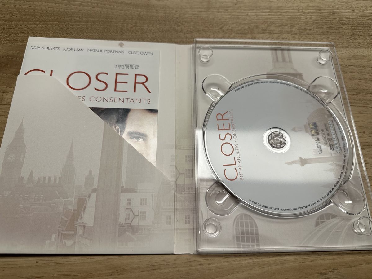 Alle DVDs: DVD Closer, VF/VOST, bon état – Gebraucht aus Leytron von TipTop1912 2
