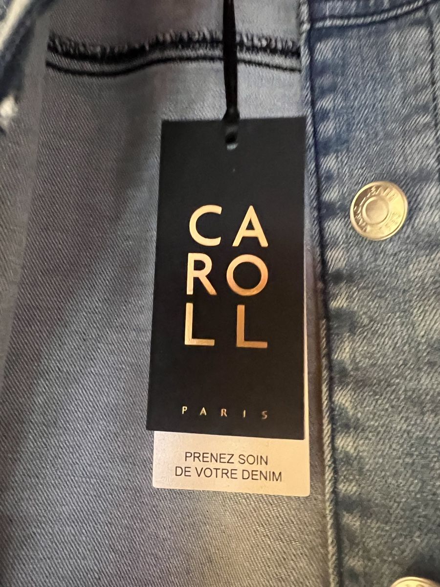 Caroll Giacche: Veste jeans neuve Caroll – Nuovo e nell'imballaggio originale da Lugnorre venduto da cla_j6bq 2
