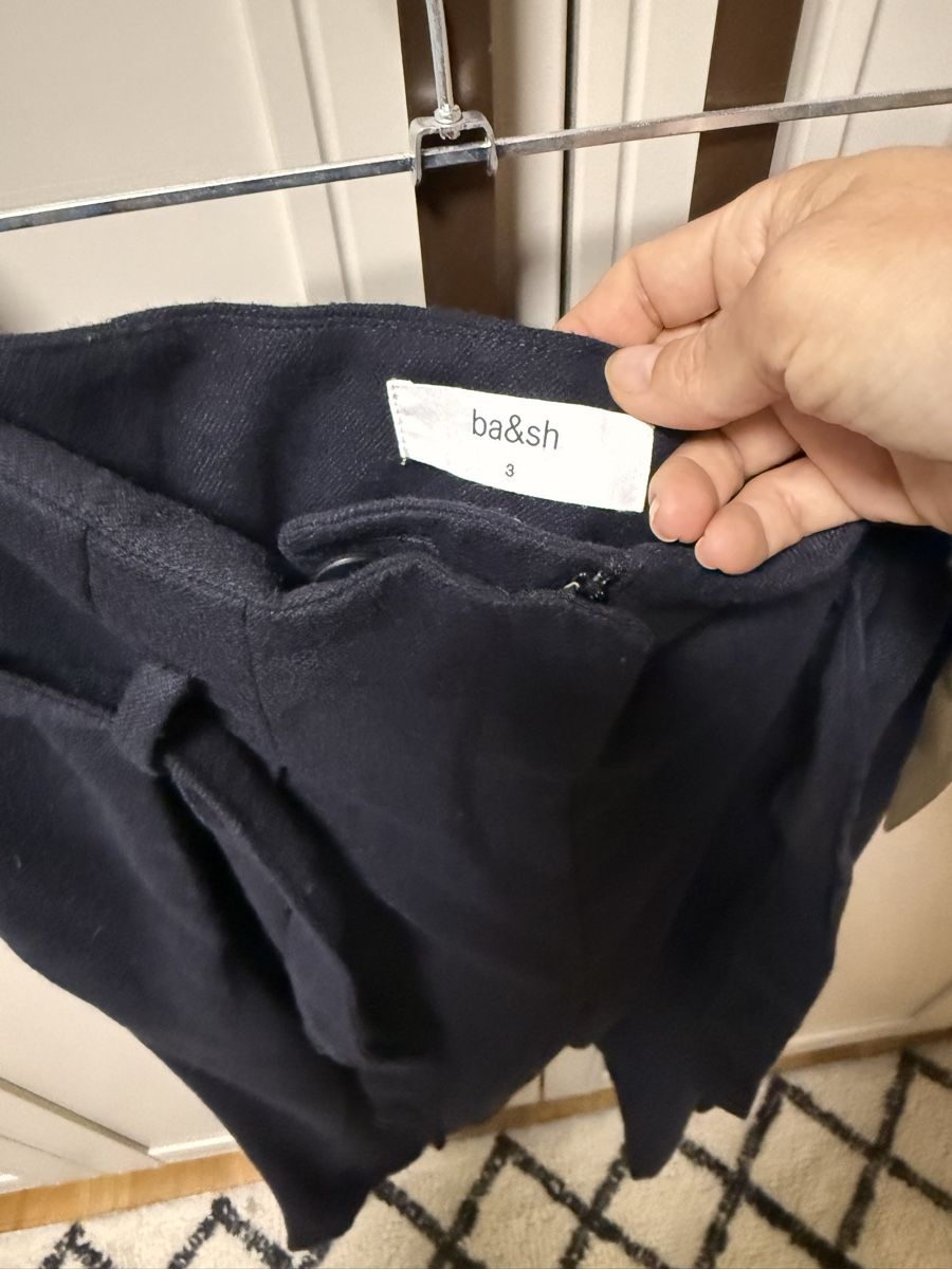 Ba&Sh Pantaloni: BASH Paperbag Hose • L – Usato da Erlenbach ZH venduto da Arti83 1