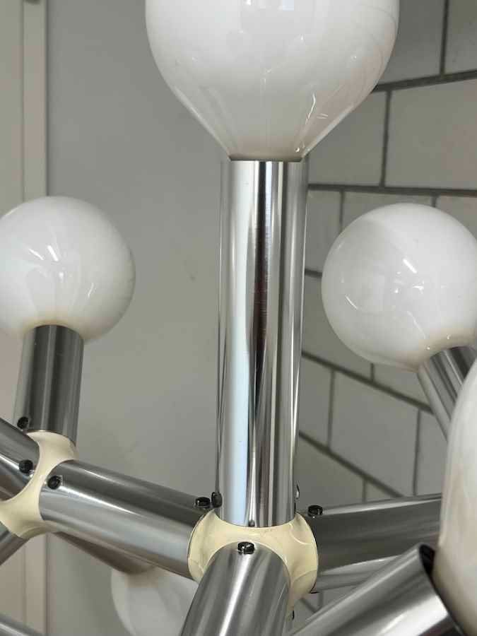 Lampade: Atomic Stehleuchte, Space Age 1960er – Robert Haussmann – Usato da Pregassona venduto da ModernistaCH 6