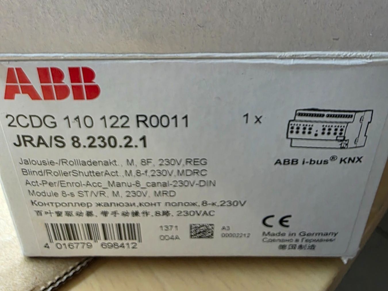ABB Alimentazione elettrica: KNX JRA/S8.230.2.1 – Usato da Wiesendangen venduto da Hallo_86 1