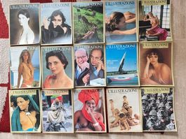 L'ILLUSTRAZIONE ITALIANA rivista anni 80