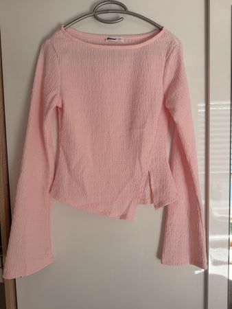 Damen Langarmshirt rosa Marke Famous Grösse S 