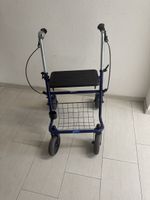 Gehhilfe Rollator Thuasne blau gebraucht