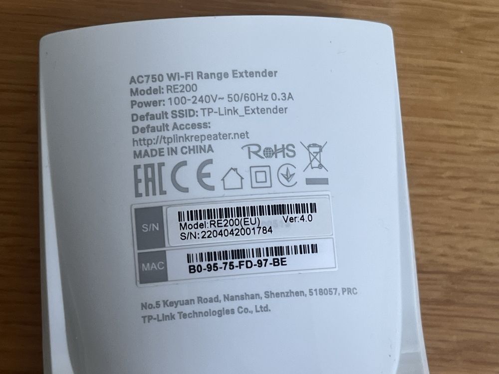 TP Link Router und TP Link Extender 5