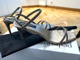 Sandale Isla Lentil Satin, neu, von Pedro Garcia, 38