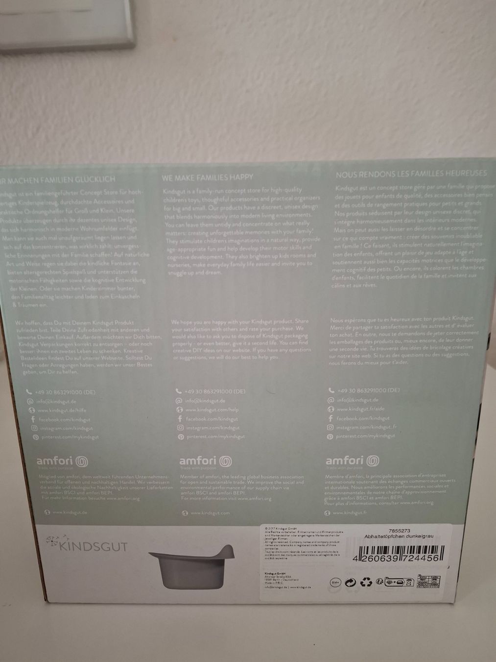 WC: Abhaltetöpfchen mit Tüchlein – Nuovo e nell'imballaggio originale da Zürich venduto da honolulu4711 1