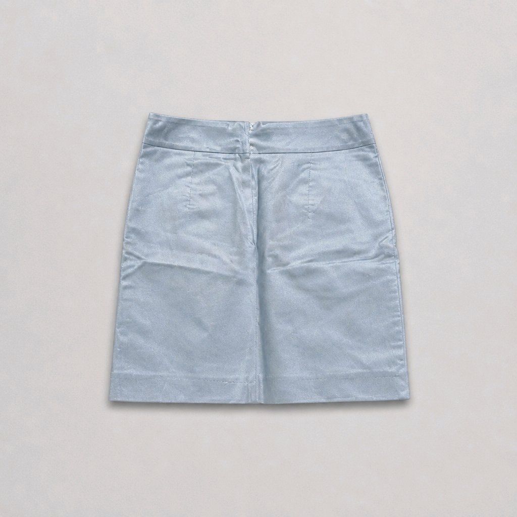 H&M Röcke: H&M Rock Hellblau Metallic Gr. 36 Baumwolle – Neu (gemäss Beschreibung) aus Füllinsdorf von Sunnebliemli7 1