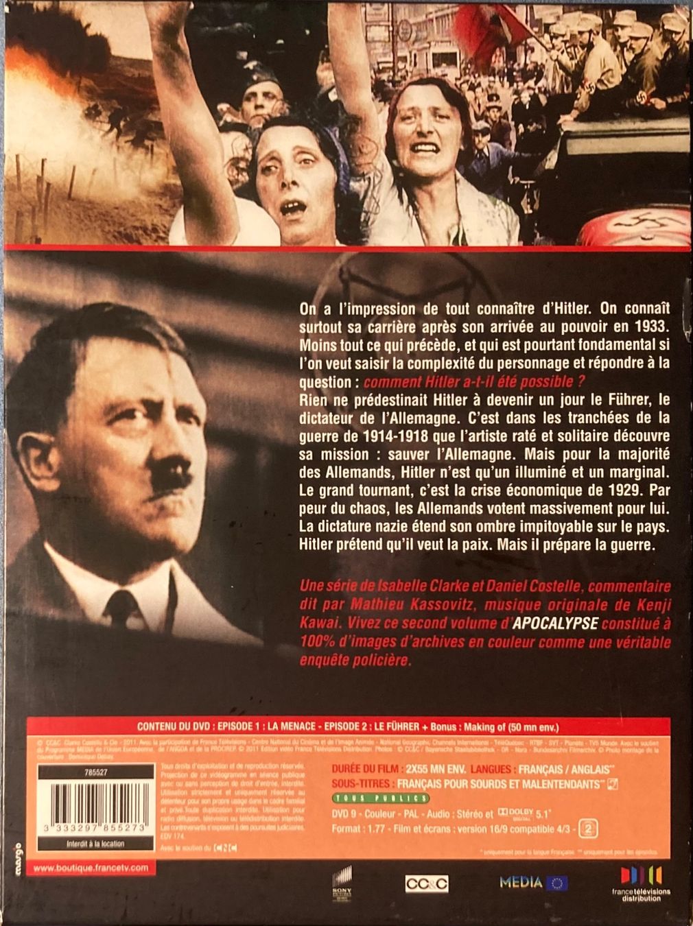 Alle DVDs: APOCALYPSE (HITLER) – Gebraucht aus Poliez-Pittet von Newtown-Records 1