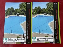 2 Gutscheine 2für1 Eintritt Hallenbad Obersiggenthal