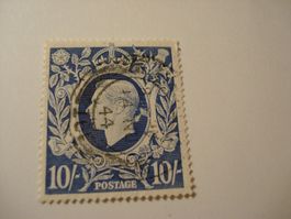 Grossbritannien, Alte Marke Ten Shillings o