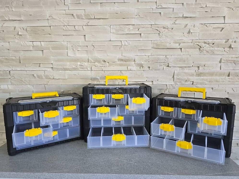 Tous les outils: 3 x Sortimentskasten Kleineteilemagazin Sortimentbox – Neuf avec emballage d'origine à Bad Ragaz par markodel 1