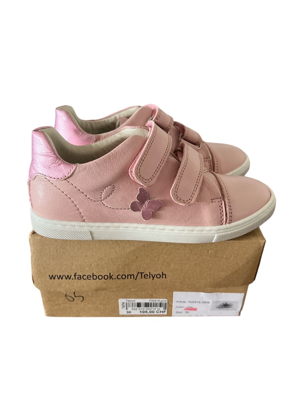 Scarpe per ragazze: Liquidation- Sneaker aus Leder Gr. 23 Gr. 26, Gr.30 – Nuovo e nell'imballaggio originale da Steinhausen venduto da Jan_CesilWeber 7