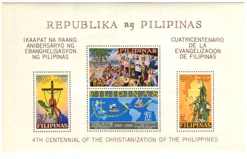 Alle Briefmarken: Block "Christentum". Philippinen – Neu und originalverpackt aus Basel von Butsch5