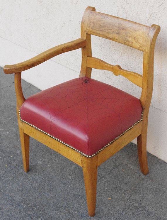 Sedie: extravaganter Biedermeier Spinnstuhl – Usato da Meggen venduto da Trouvaillen