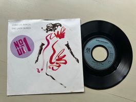 CHRIS DE BURGH tolle Single Lady in red 80's Kult Top Hit