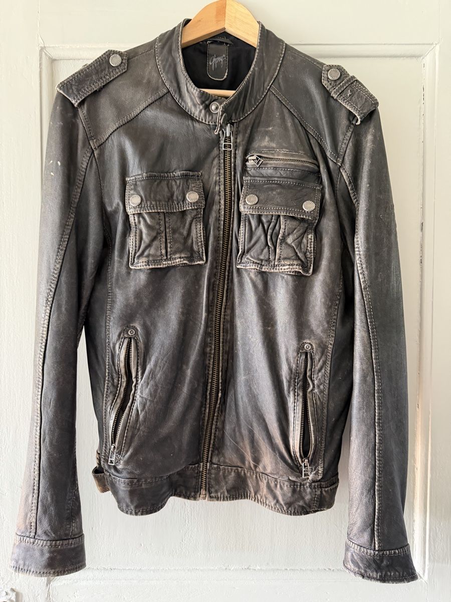 Giacche: Herren Lederjacke, Grösse S – Usato da Bern venduto da Ania_79 1