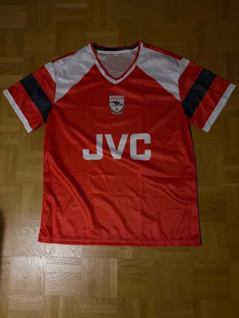 Fussballtrikot Arsenal London JVC 1992 Retro Home