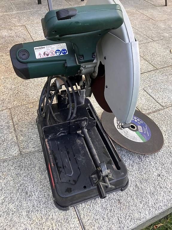 Metabo Alle Werkzeuge: Troncatrice per metallo METABO - Disco 34 cm. – Gebraucht aus Corzoneso von TognCavalett 1