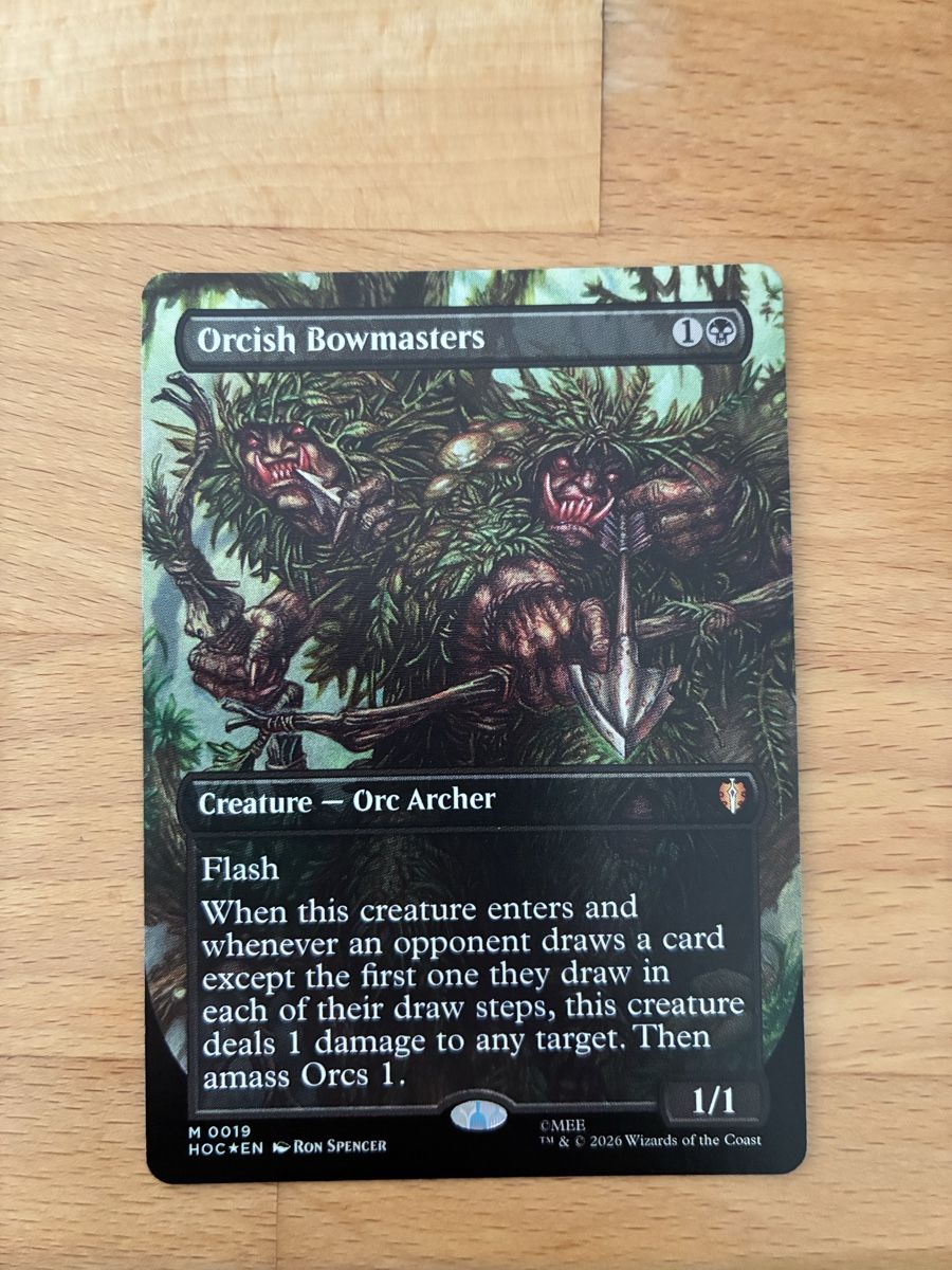 Magic The Gathering Sammelbilder & Trading cards: The Hobbit MTG Orcish Bowmasters  – Neu (gemäss Beschreibung) aus Uster von kev_2dj6