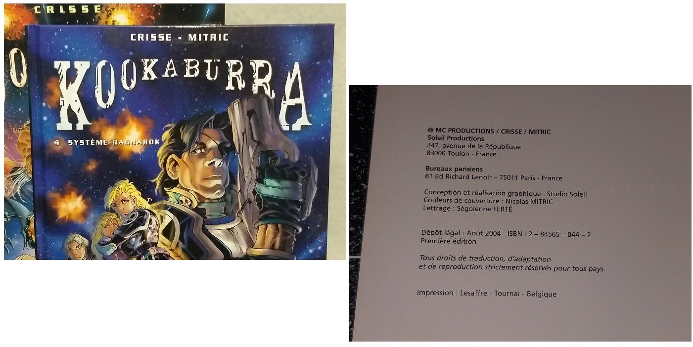Fumetti: 4 BD KOOKABURRA – Usato da Cossonay-ville venduto da Super-Price-Quality 6