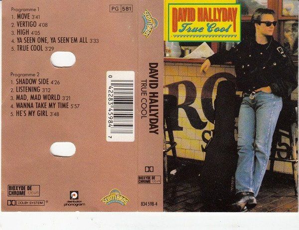 Cassettes audio: CASSETTE DAVID HALLYDAY - ROCK – D'occasion à PORRENTRTUY par RABAIS_SPORT