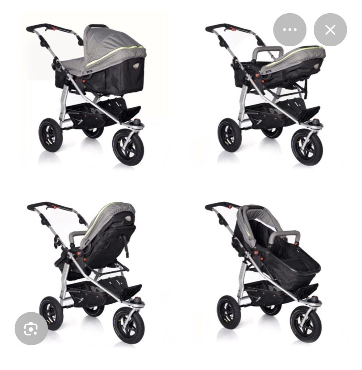 TFK Carrozzine: Kinderwagen TFK Joggster Twist – Usato da Ammerswil AG venduto da Moserei4 2