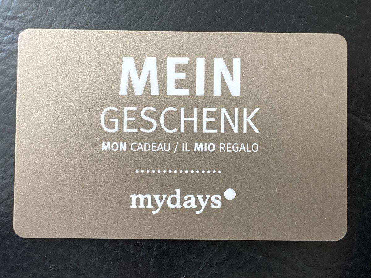 Bons: mydays Geschenkkarte Wert: 129.- – D'occasion à Büren an der Aare par RahSte18