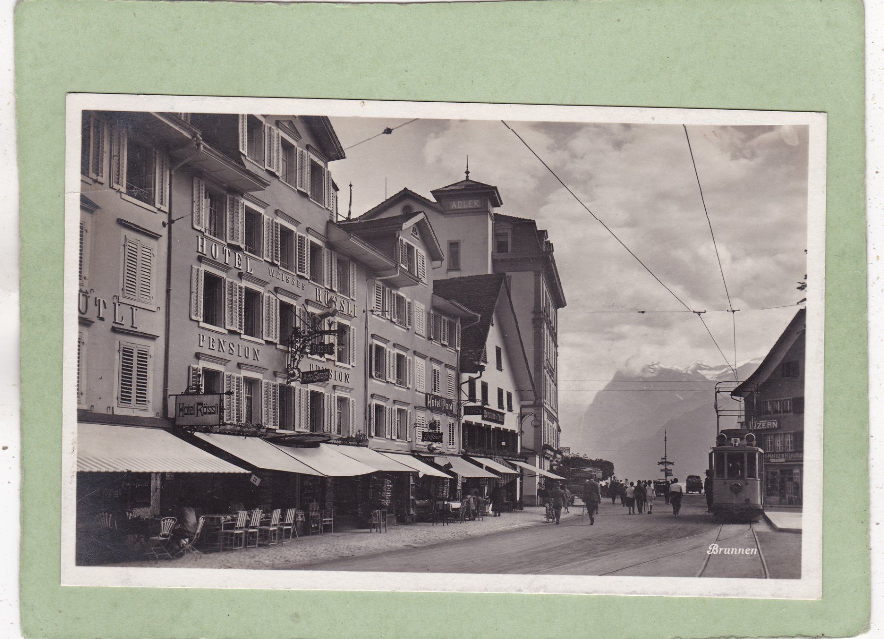 Cartes postales: Brunnen 1930 – D'occasion à Herisau par Lisegrat2008