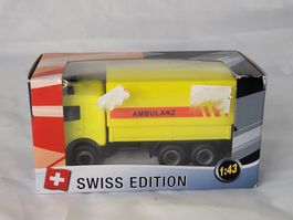 Spielzeug Auto Ambulanz Swiss Edition