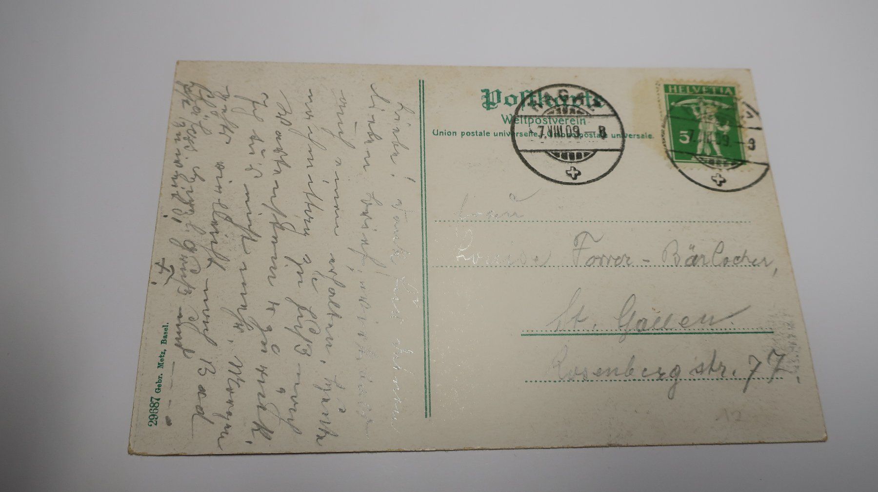 Cartes postales: Ragaz Dorfbad  1909 – D'occasion à Cormoret par Pascalll2001 4
