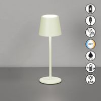 LED Aussen Tischleuchte Grün, 28 cm Höhe